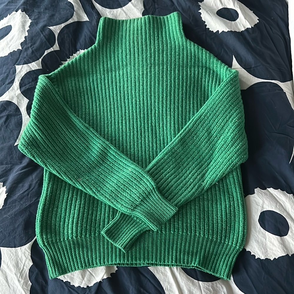 Aritzia Montpelier Sweater in Green Size Extra Small (XS)